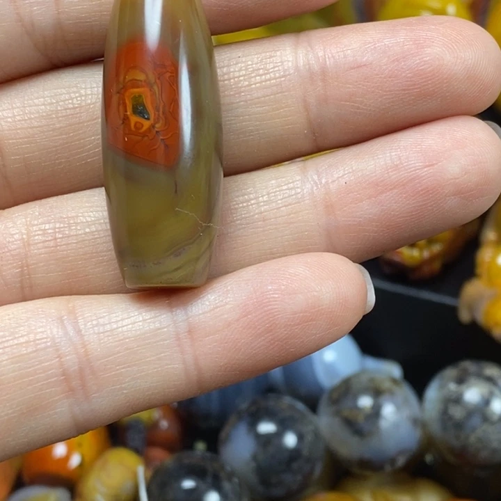 玛瑙/玉髓吊坠(不含链)未镶嵌