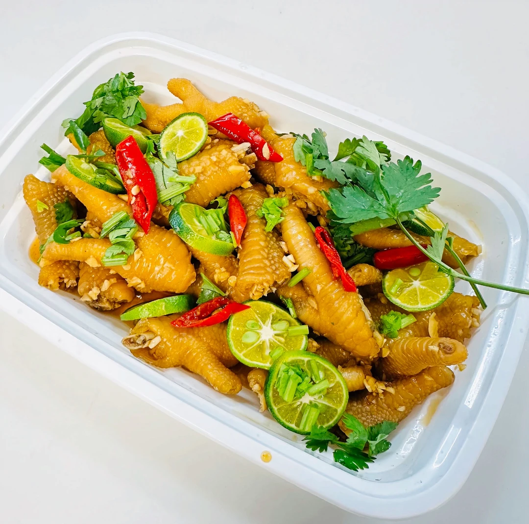 汕尾特色茶点腌制鸡爪 京东包邮