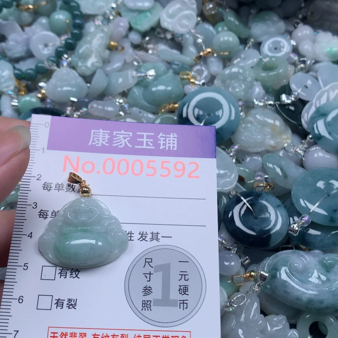 颈饰未镶嵌翡翠d