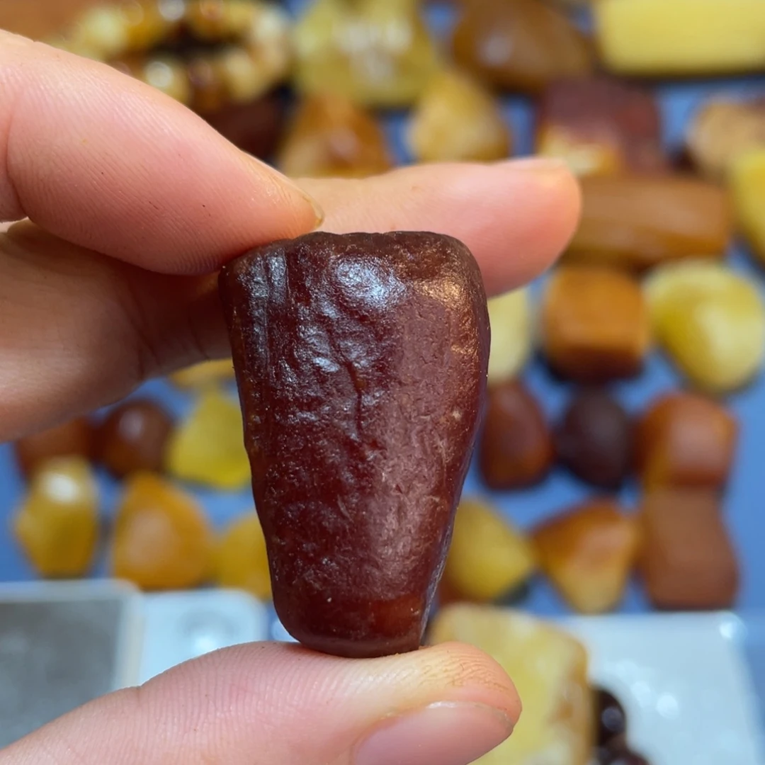 定制蜜蜡未镶嵌三通