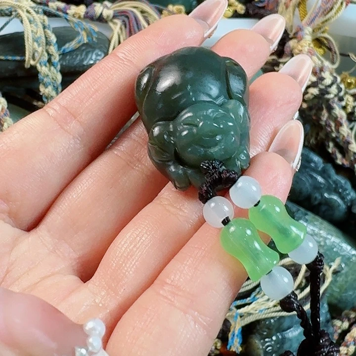 和田玉把件未镶嵌