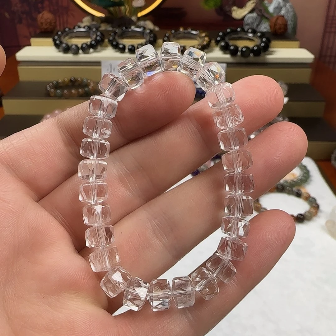 未镶嵌水晶手串水晶手链