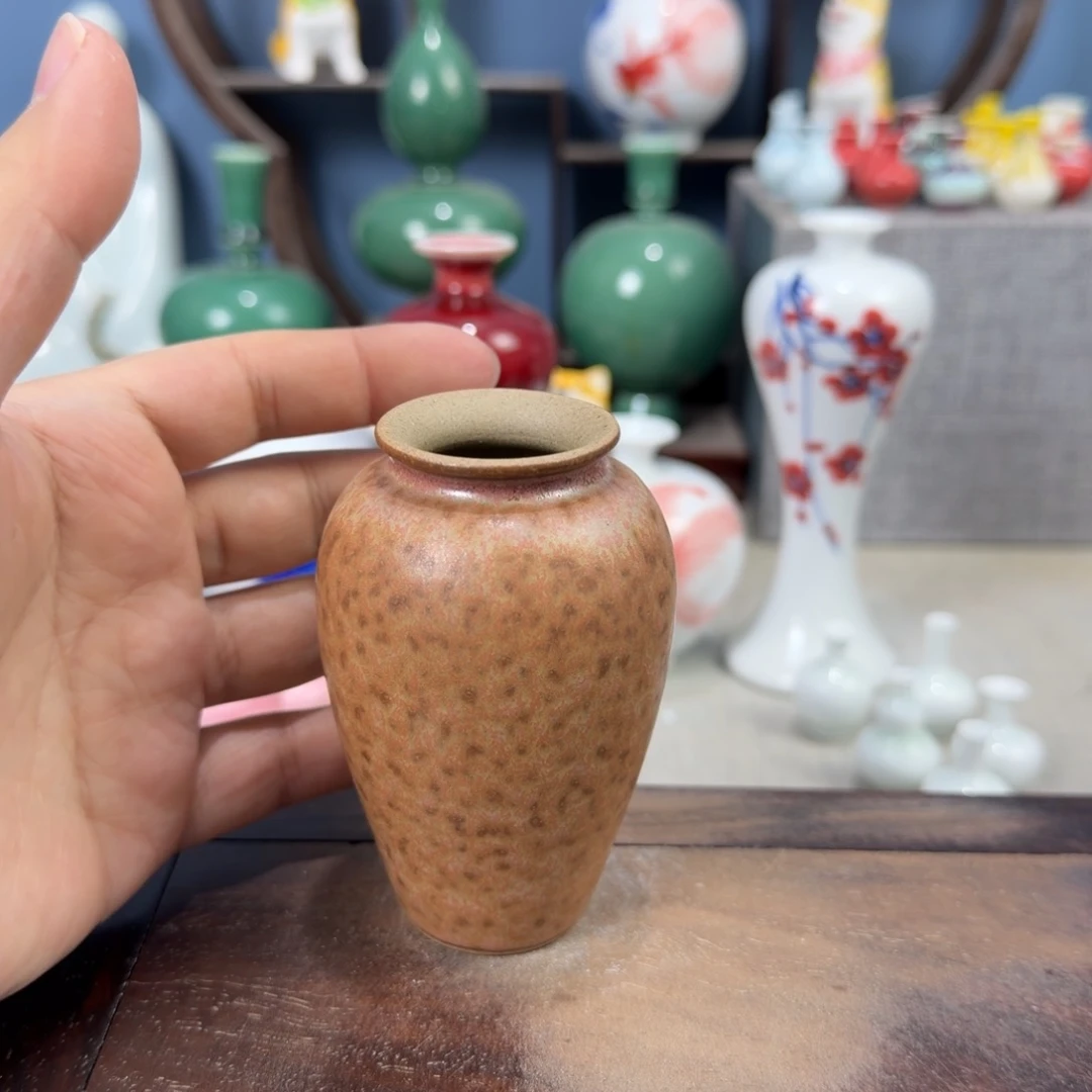 陶瓷手工小花器摆件