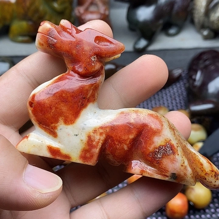 未镶嵌蛇纹石玉颈饰