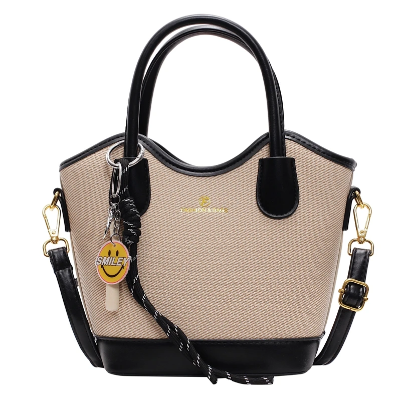 迷你式方形潮流拼色印花斜挎包轻奢单肩女士休闲简约时尚