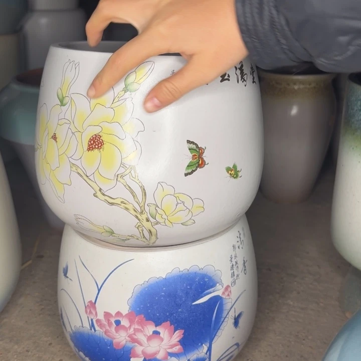 瑕疵花盆处理啦口18高18