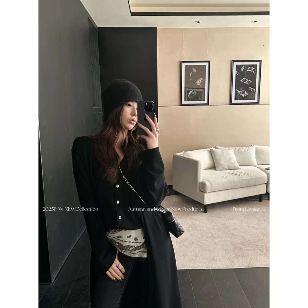 【林千入·智性组】新款修身气质显瘦高级感开衫+内搭+裤子时尚套装
