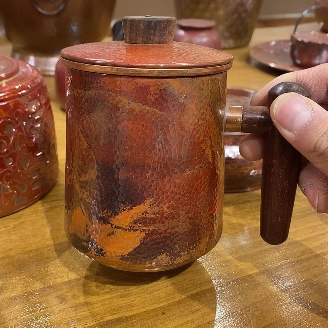 茶缸子500 手工锻打工艺