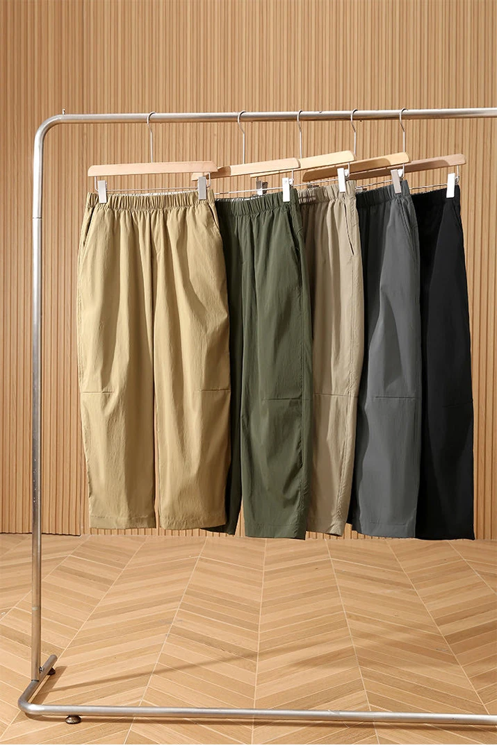 FUJIA STYLE新款时尚百搭简约气质休闲九分裤K10234