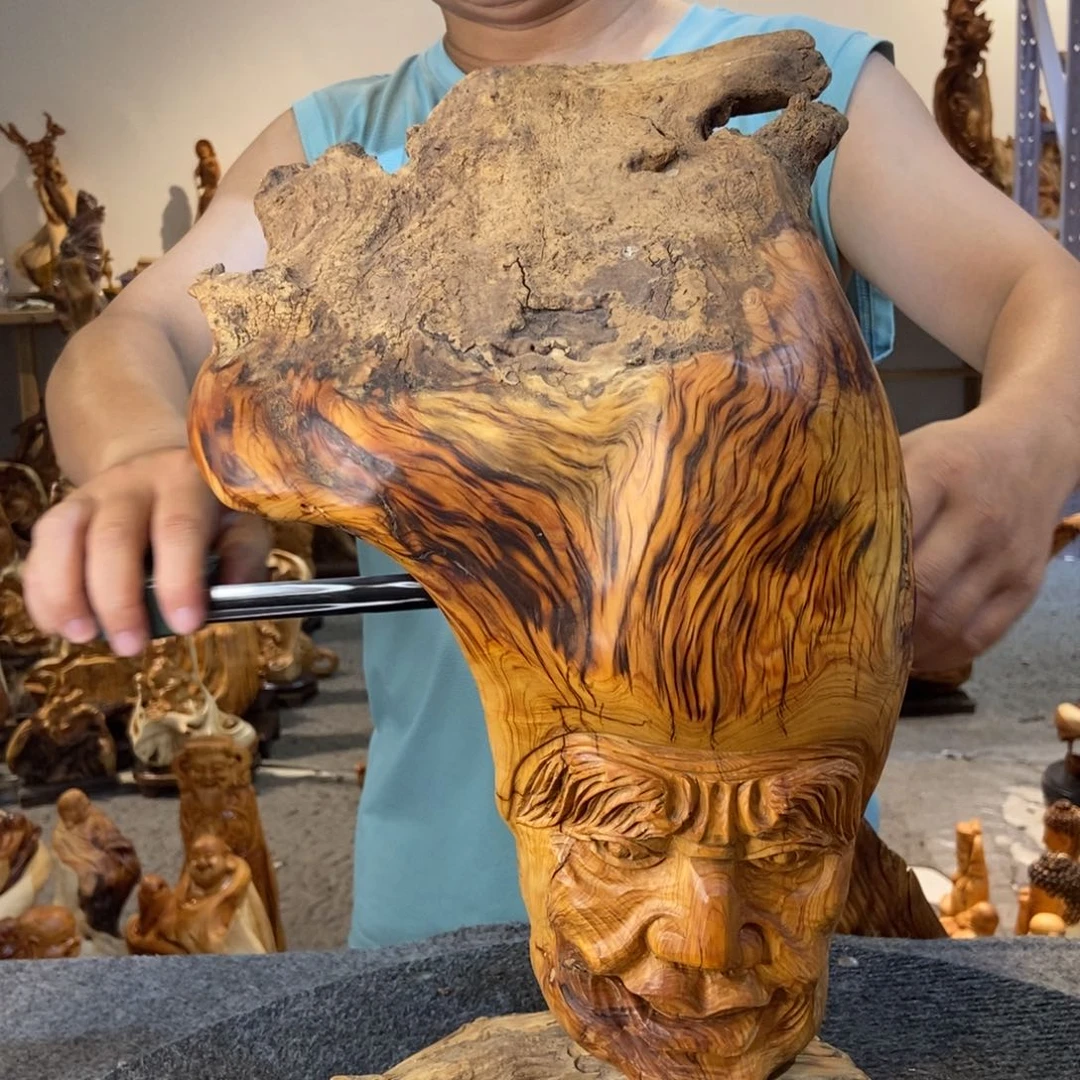 柏木（崖柏）太行崖柏根雕摆件