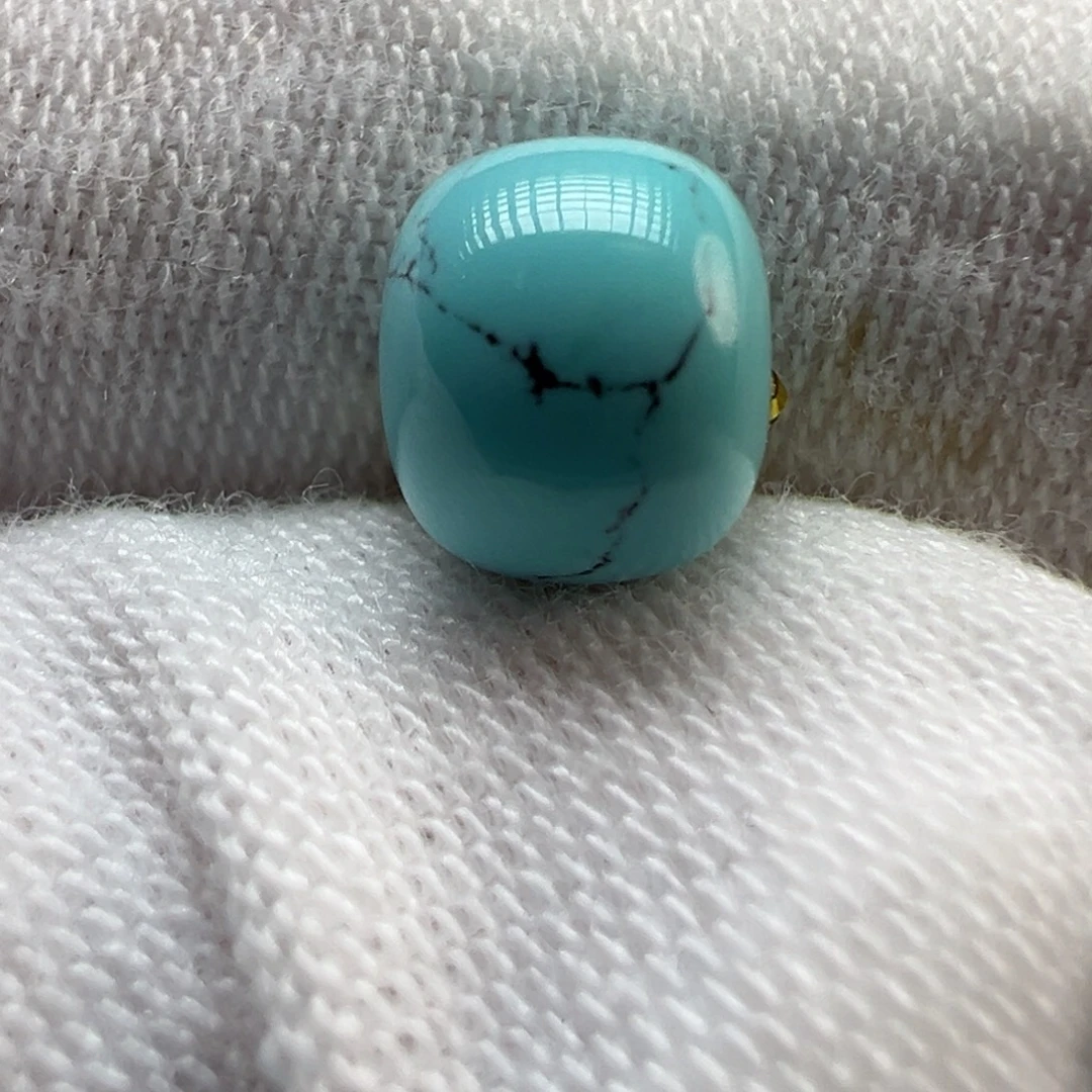 绿松石未镶嵌配饰7.2×6.1