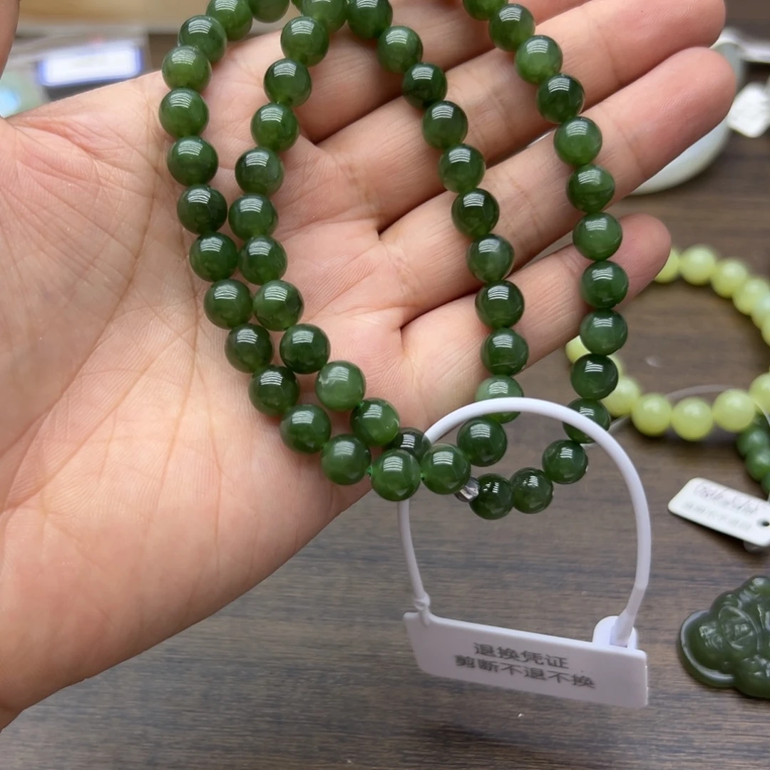 和田玉未镶嵌颈饰308