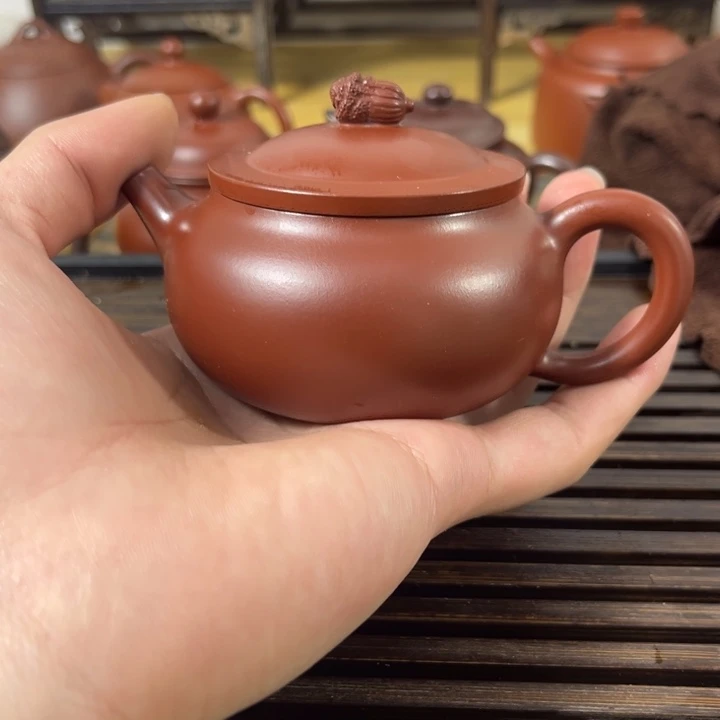 紫砂茶壶原矿紫砂半手工制作
