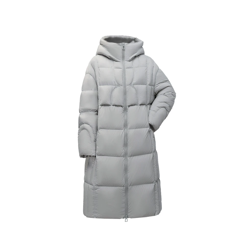 【丽公主专属】2024新款时尚泡芙中长款鹅绒服女S089012