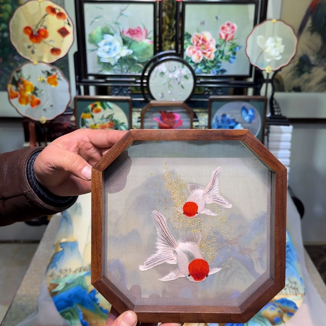 刺绣刺绣工艺精湛异色105