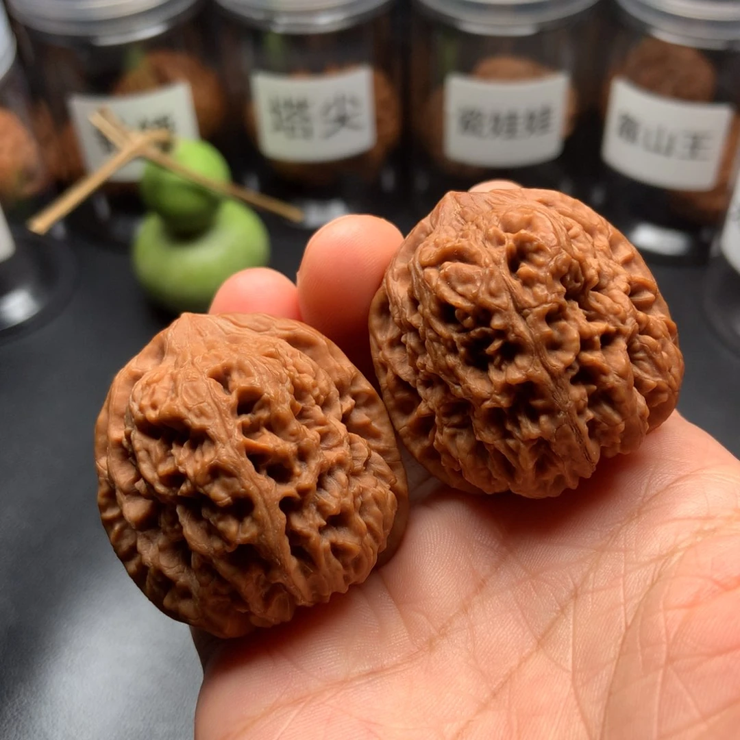 吊坠文玩核桃西北将军膀38