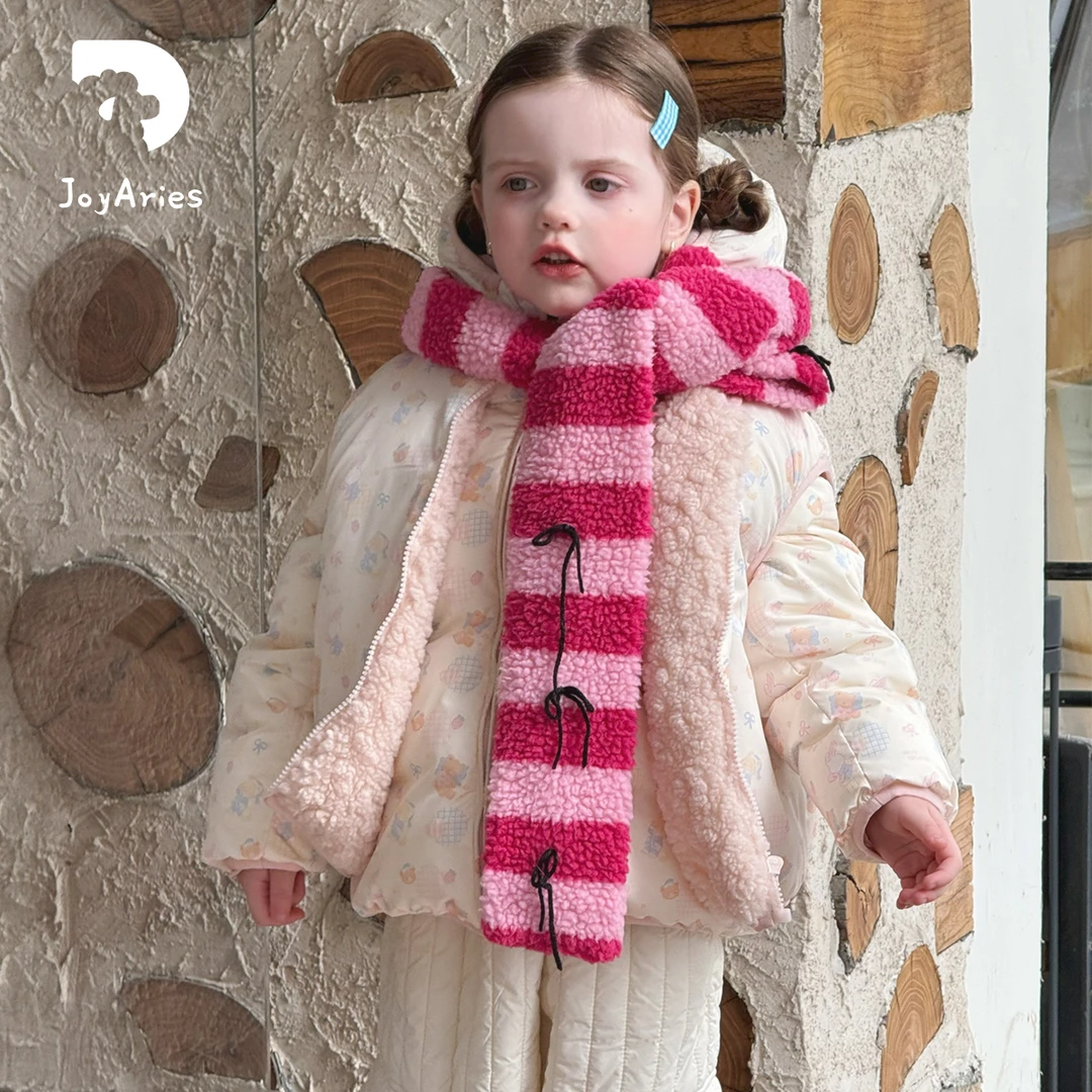 Joy Aries 白羊座童装儿童棉服马甲2025冬季新款女童保暖两件套