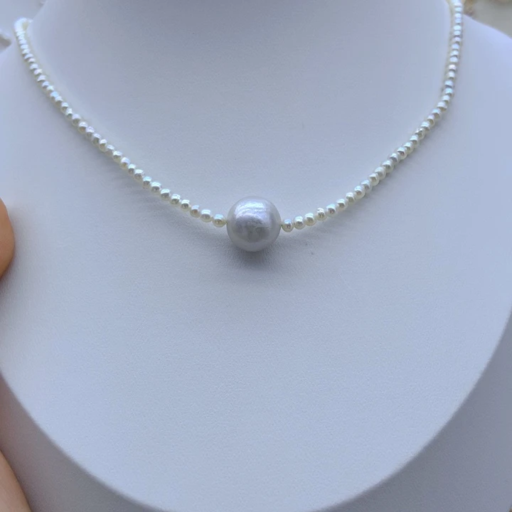 淡水珍珠颈饰未镶嵌