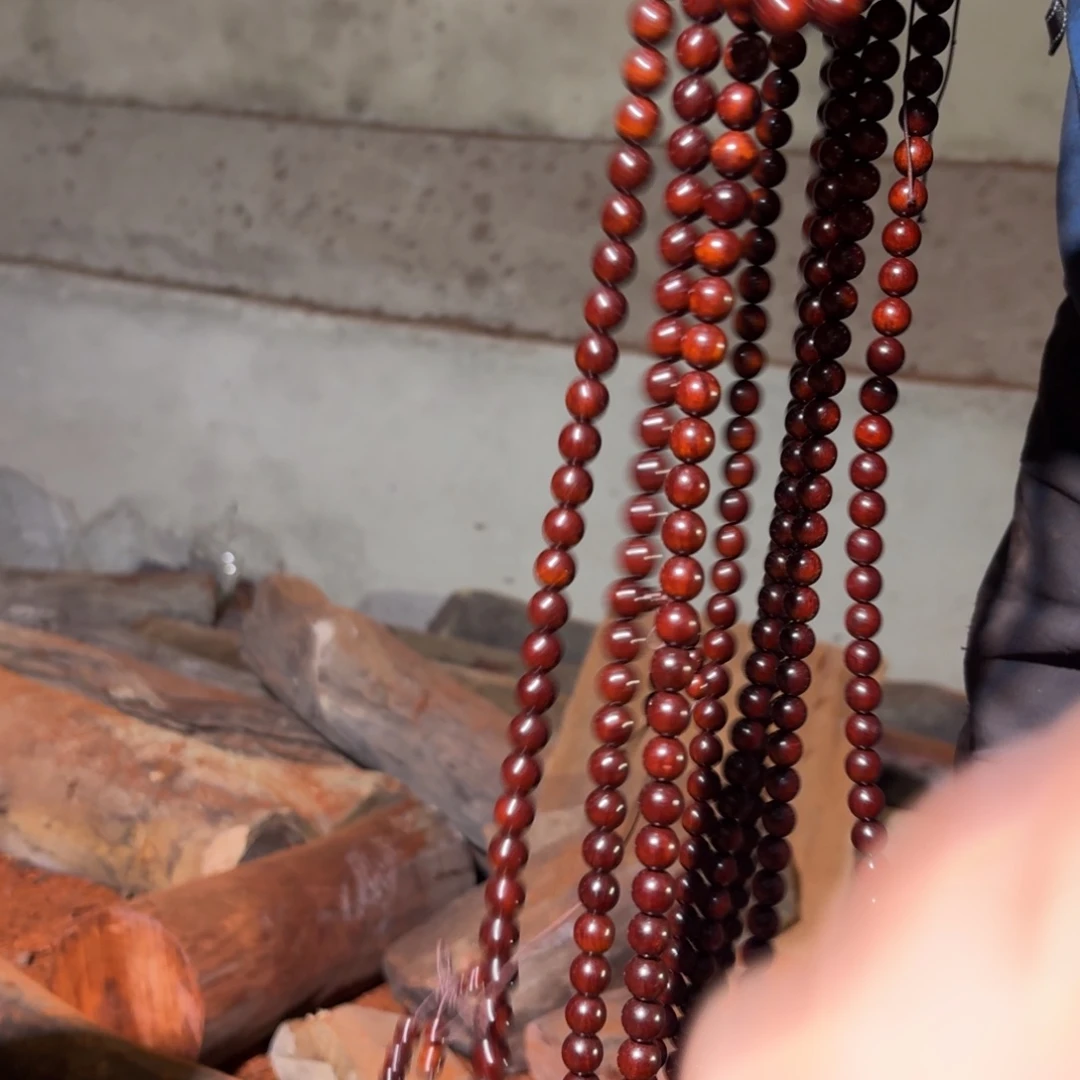 染料紫檀（血檀）1.0/108多圈