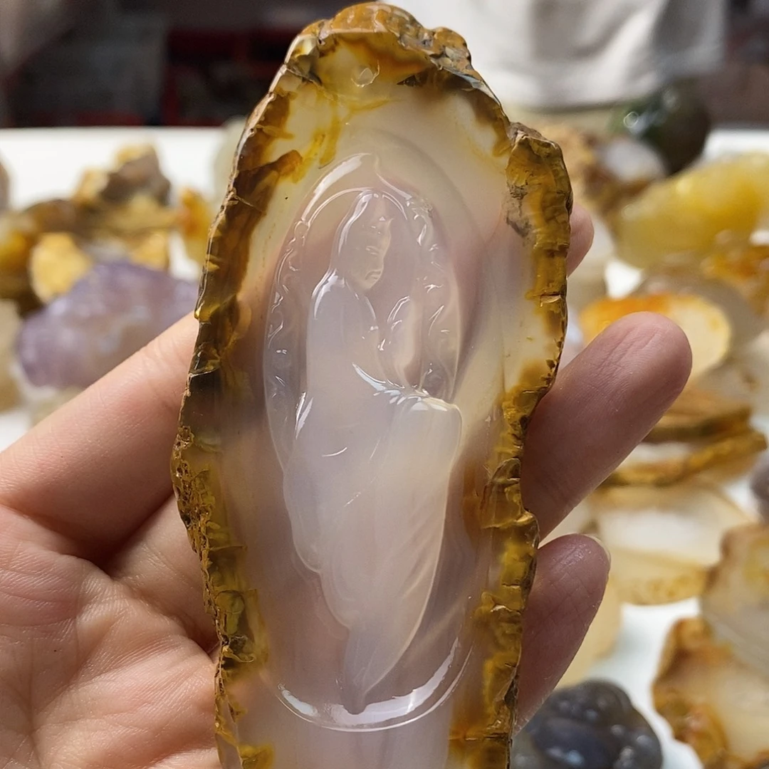 玛瑙/玉髓未镶嵌颈饰