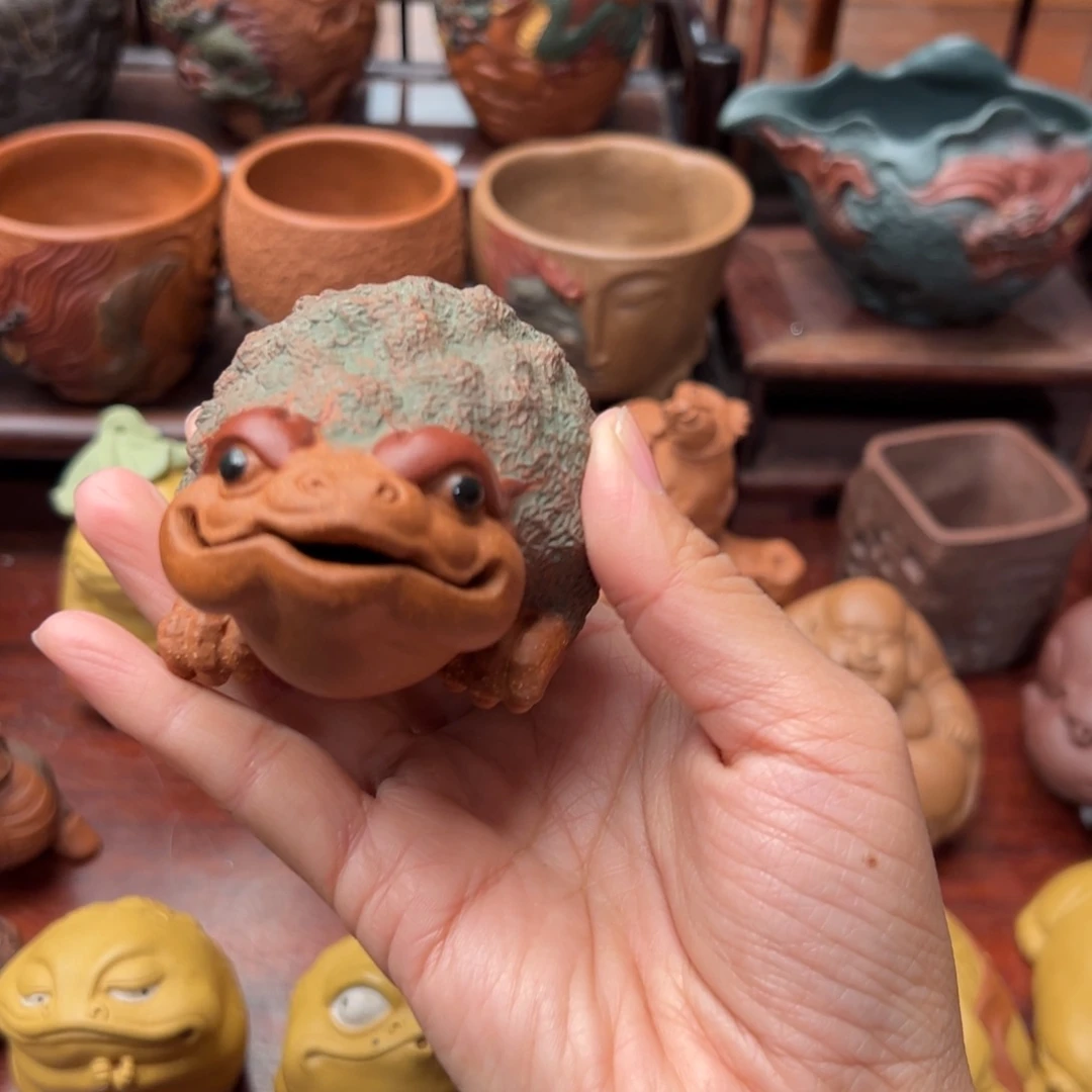 紫砂茶宠吉蟾紫砂紫砂紫砂