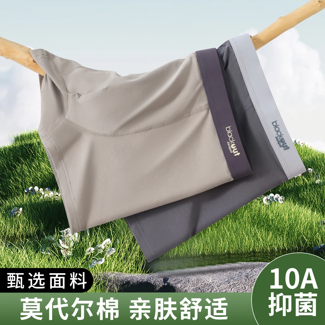 抗菌匹马棉透气莫代尔男士内裤实用型礼物送男生内裤男款2025新款