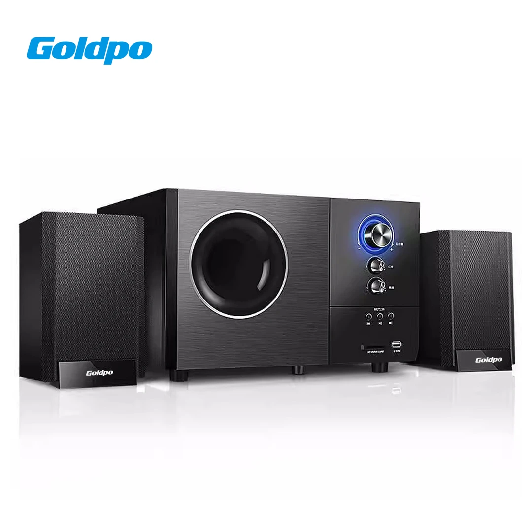 Goldpo S2880B台式电脑多媒体有源音箱2.1重低音炮笔记本蓝牙音响