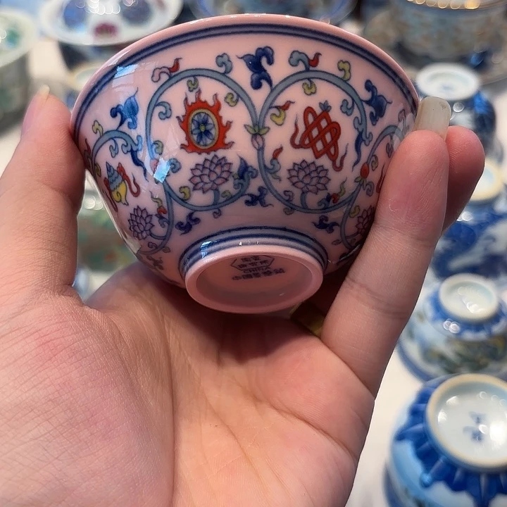 景德镇陶瓷杯子的