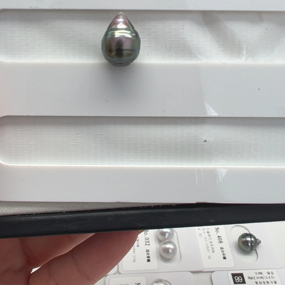 海水珍珠裸珠大溪地裸珠9-10mm可定制爱