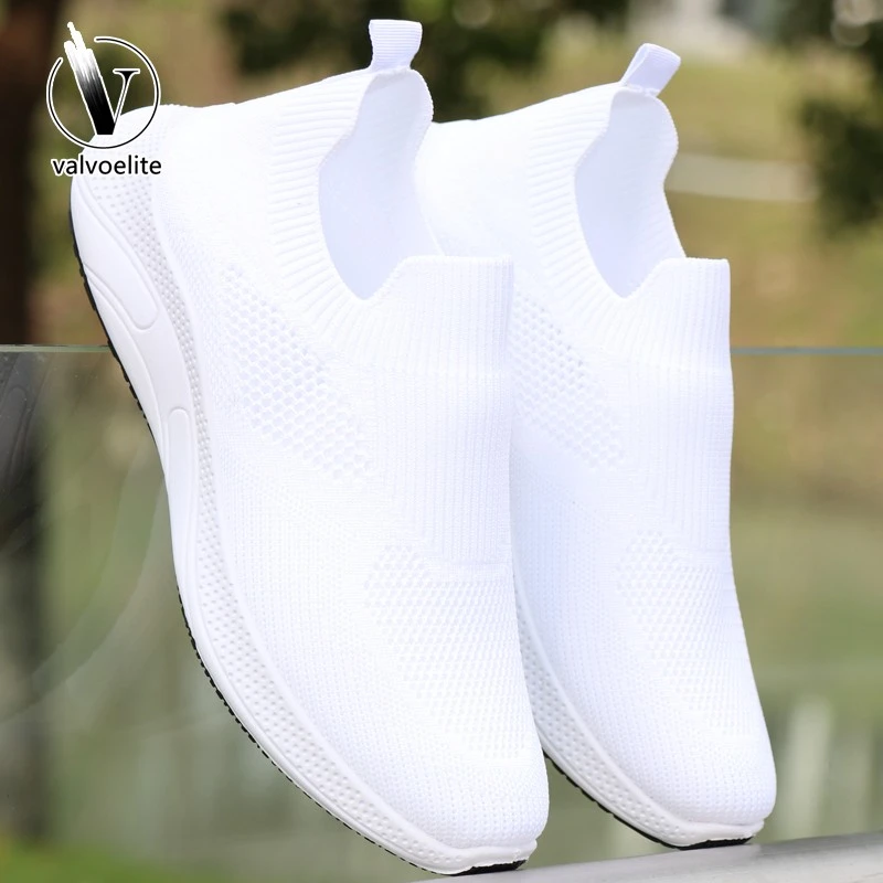 VALVOELITE一脚蹬懒人鞋男鞋夏季薄款网鞋透气男款户外透气板鞋