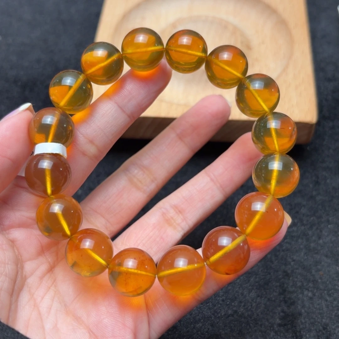 琥珀未镶嵌珠宝奇石13.5+mm精品金珀