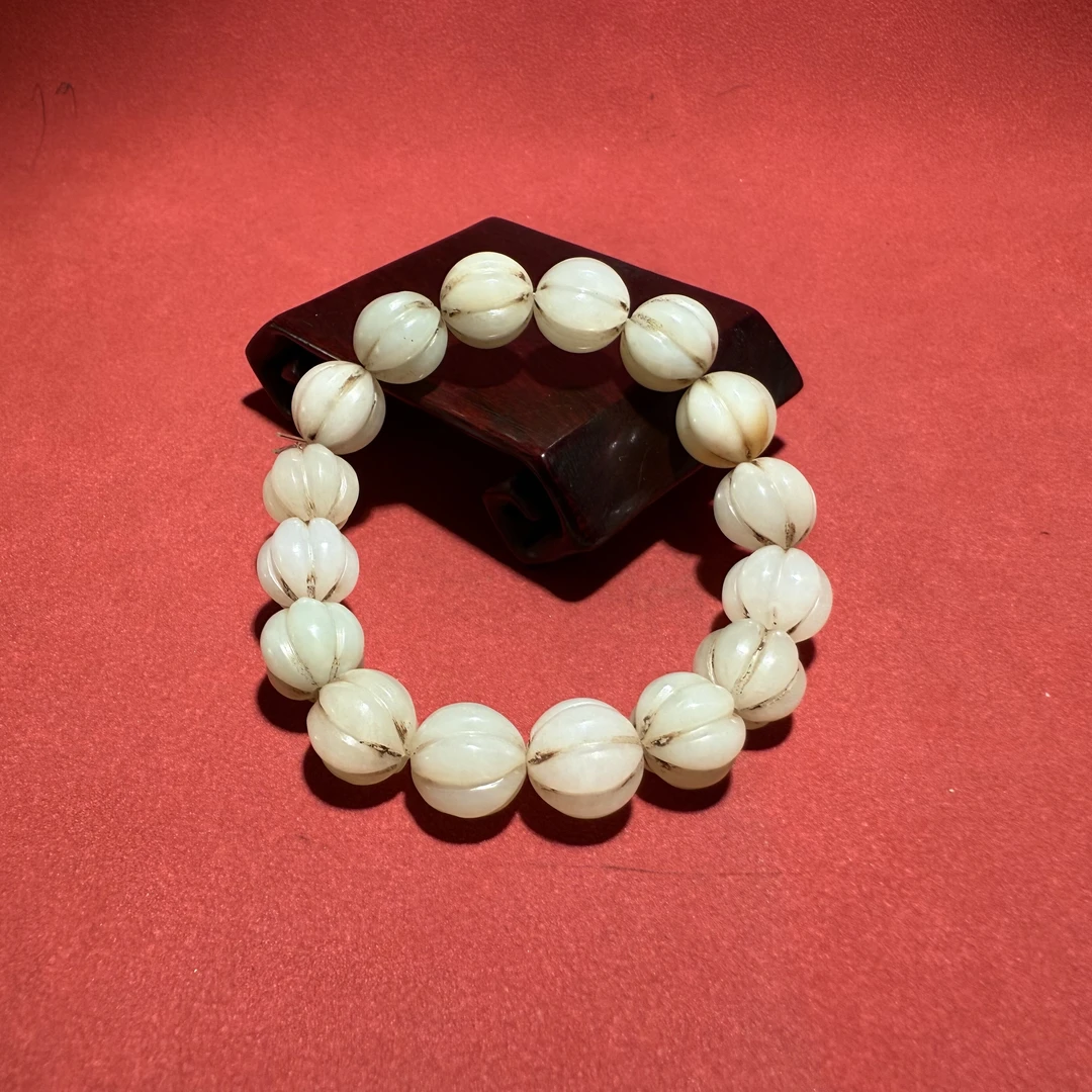明晚期南瓜珠手串-HBG13758（福利品）