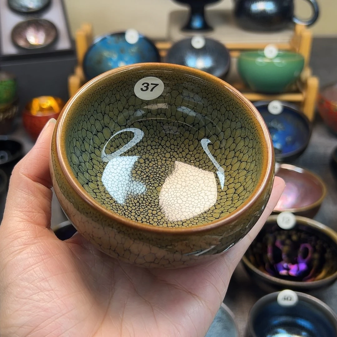 茶盏鹧鸪禅定手工
