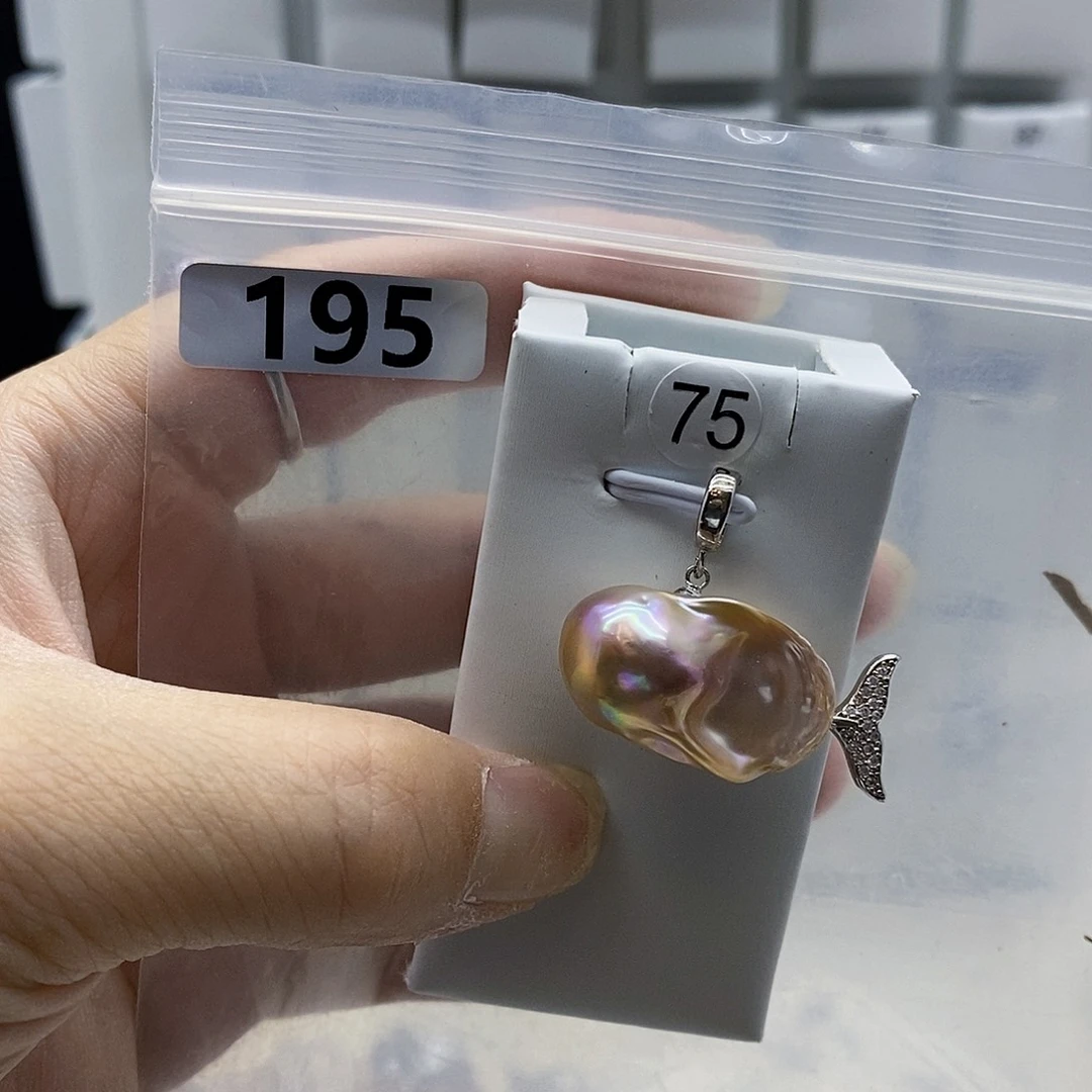 颈饰合金淡水珍珠