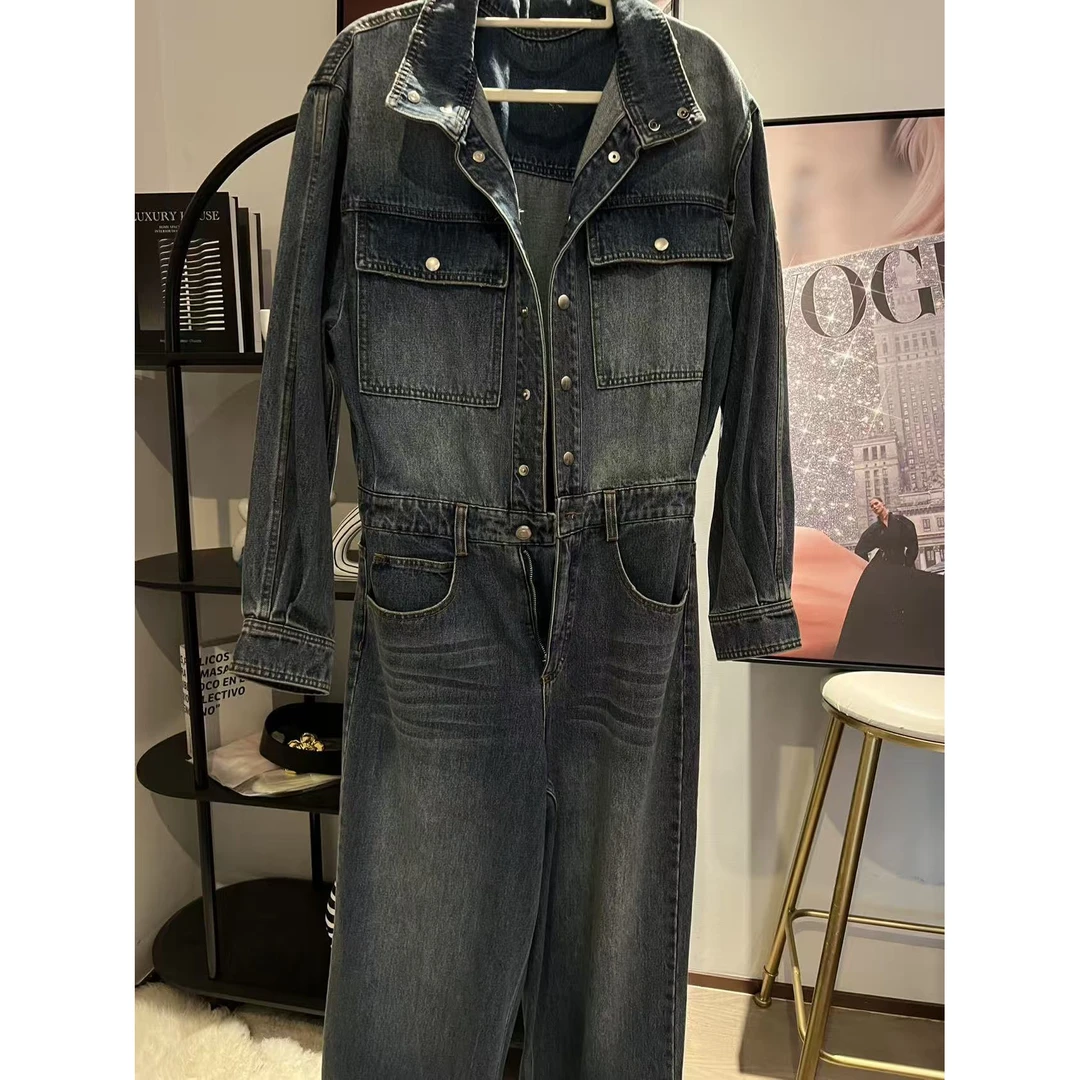 S300孤品C34-牛仔连衣裙