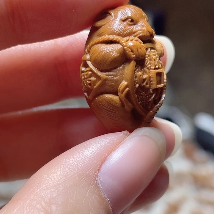 橄榄核吊坠橄榄核