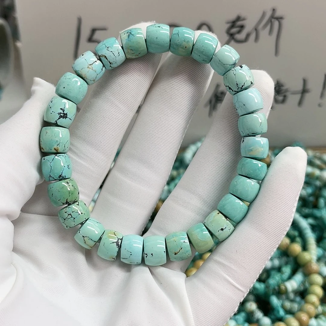 【闪购商品】绿松石珠宝奇石未镶嵌卡8