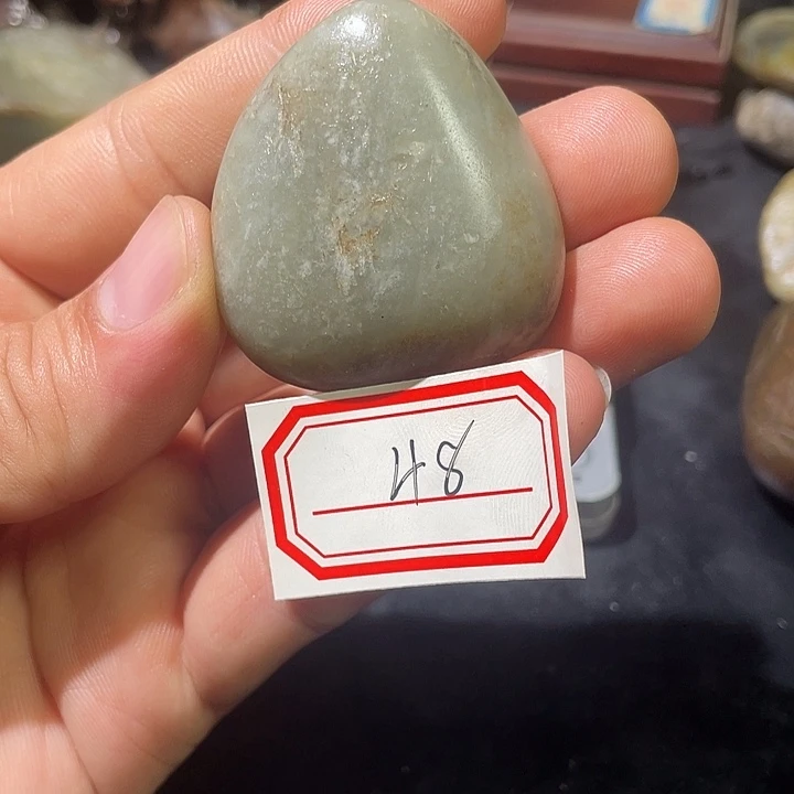 和田玉未镶嵌颈饰48