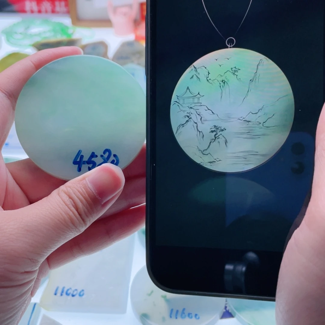 【闪购商品】未镶嵌定制翡翠天然翡翠包工