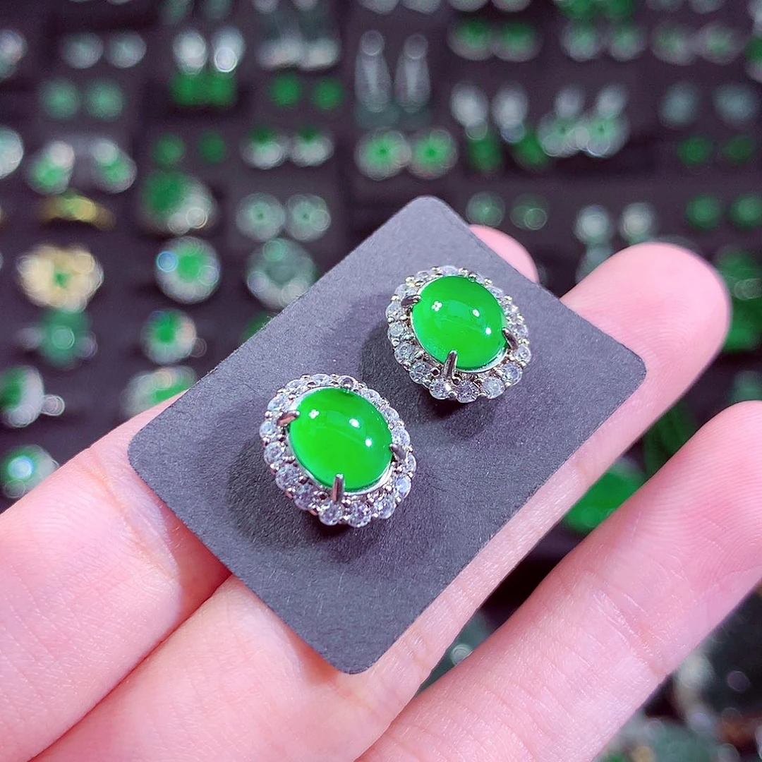 翡翠未镶嵌颈饰天然