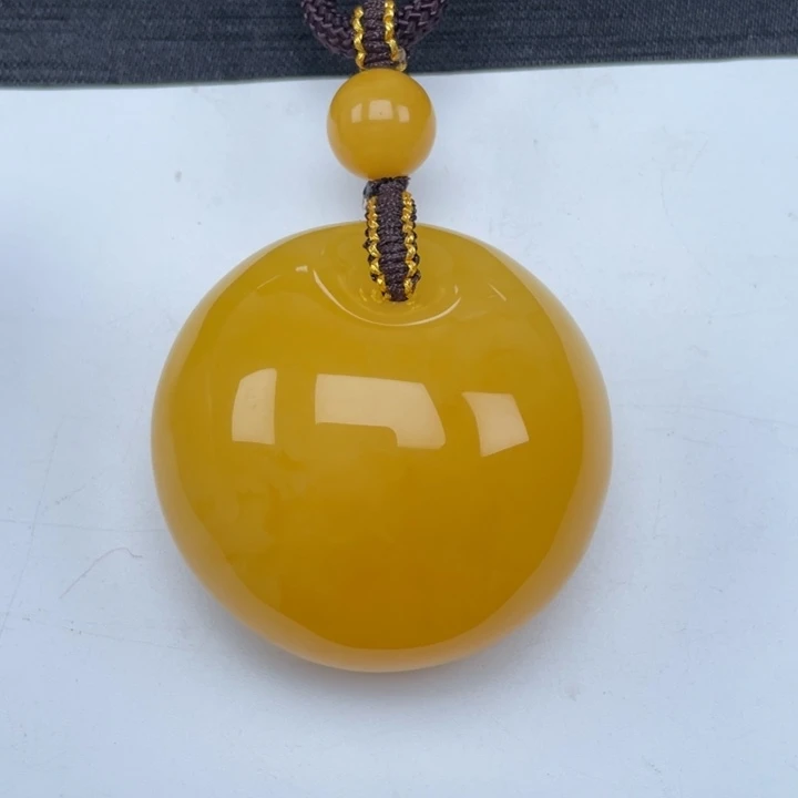 裸石蜜蜡未镶嵌蜜蜡公主扣