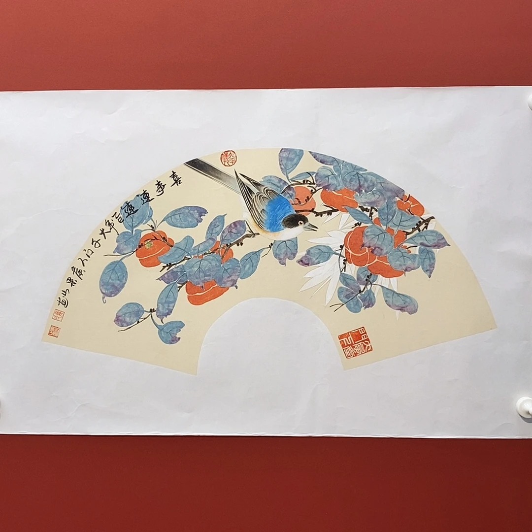 国画大风堂嫡传-侯果山老师作品路