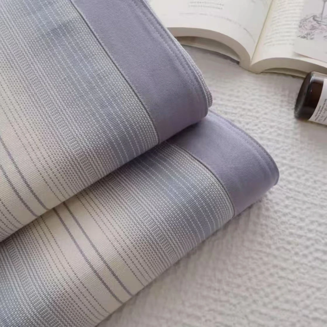 云舒-A类纯色特厚可水洗粗布凉席套件