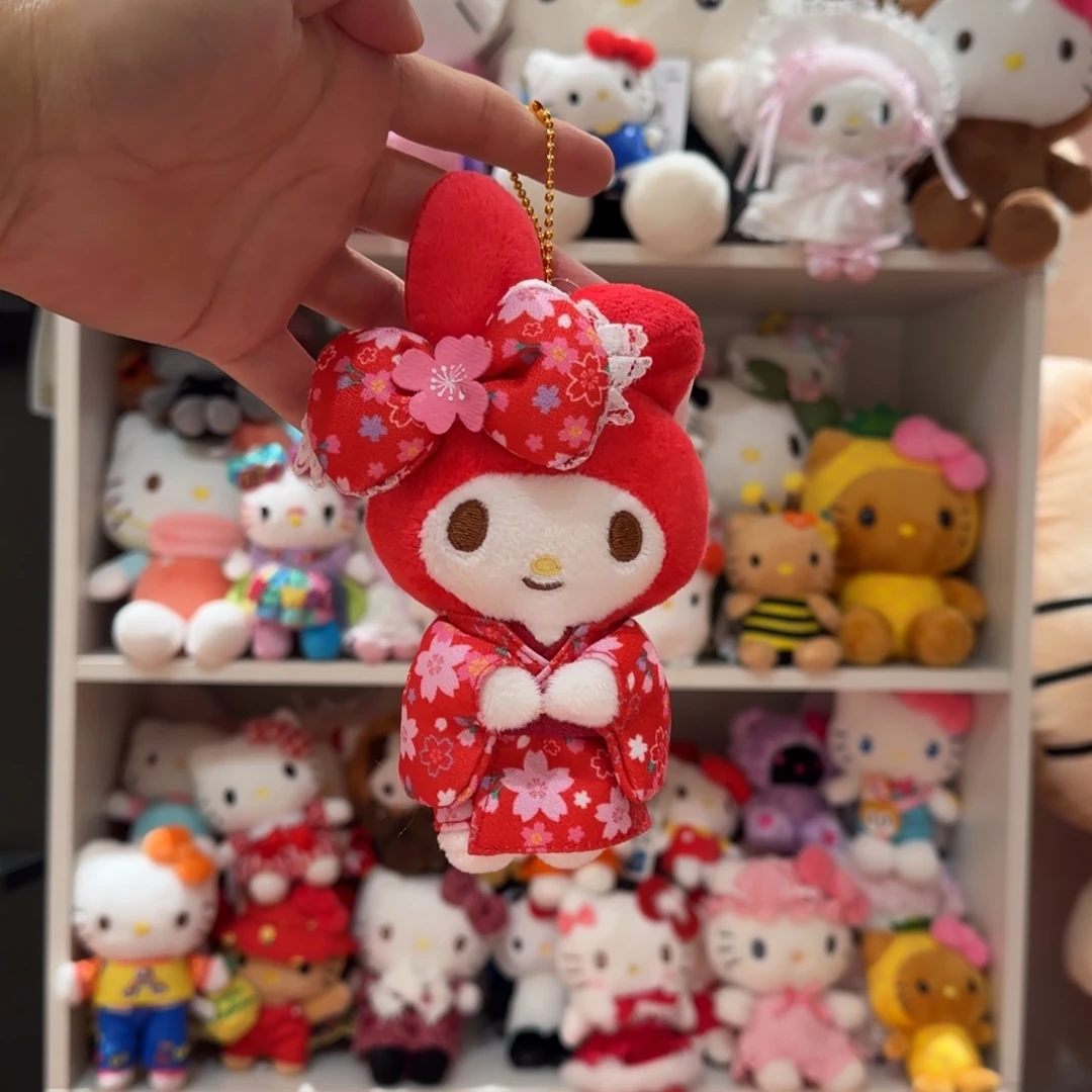 毛绒和服美乐蒂挂件
