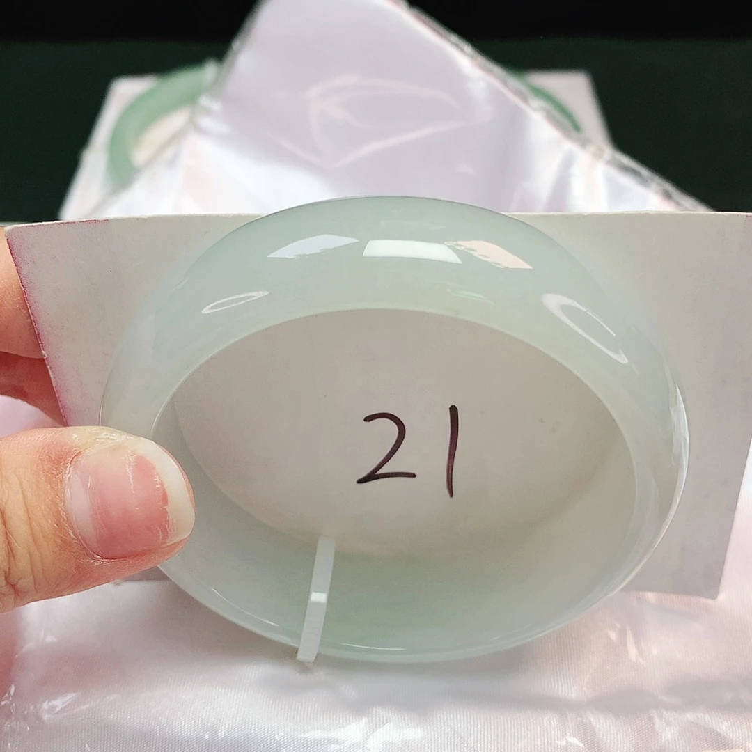 翡翠未镶嵌手镯轮胎镯57.2