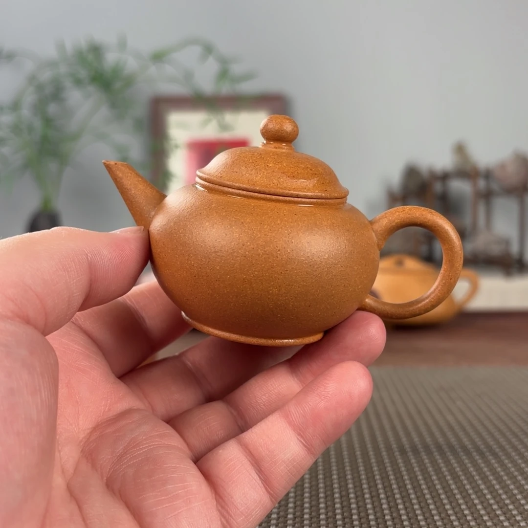 ༺***༻茶壶紫砂黄龙山原矿紫砂壶