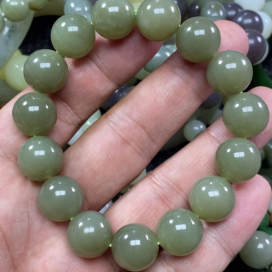 和田玉手链未镶嵌