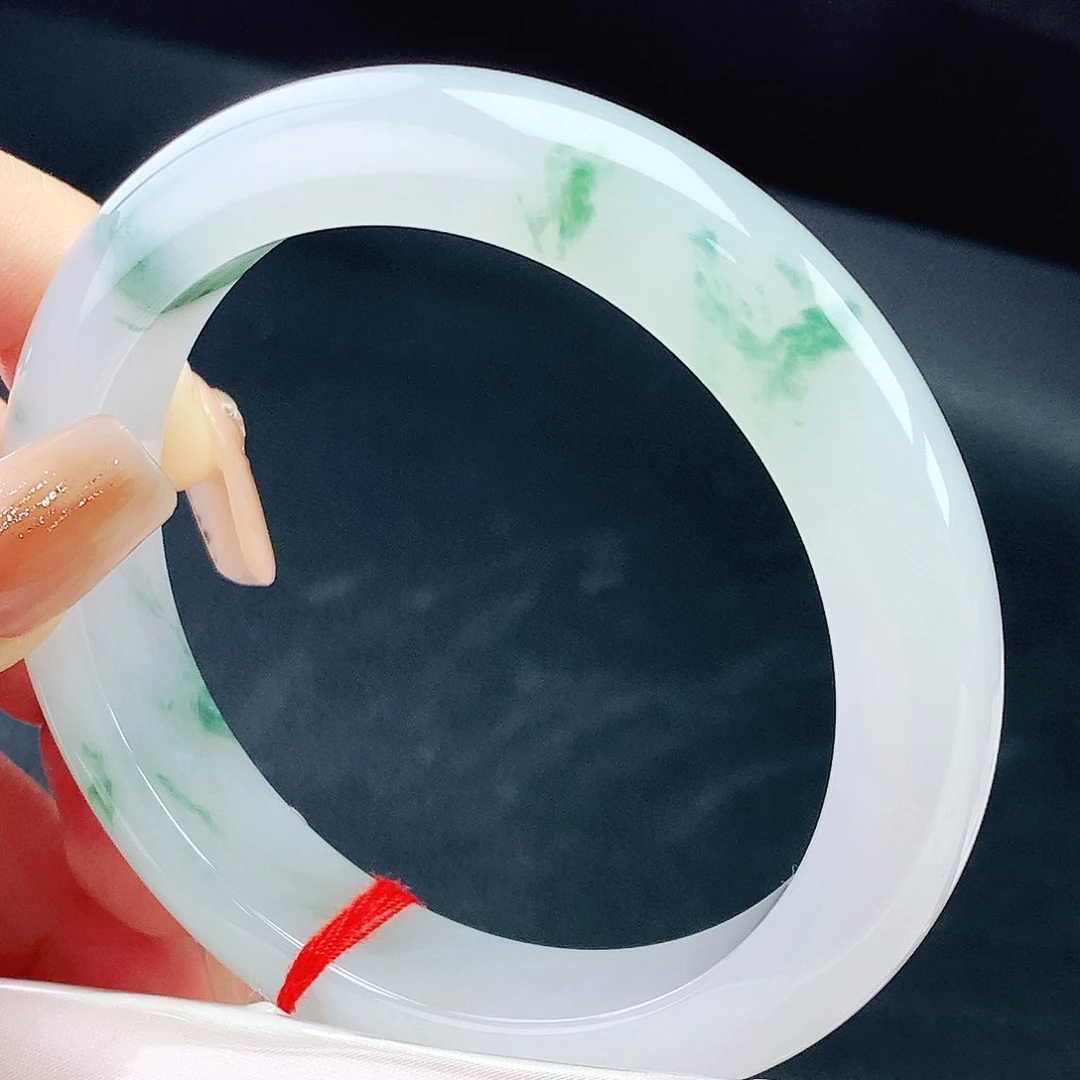 未镶嵌手镯翡翠61圈