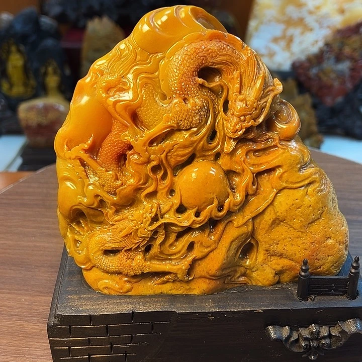 昌化石阿*雕刻艺术品