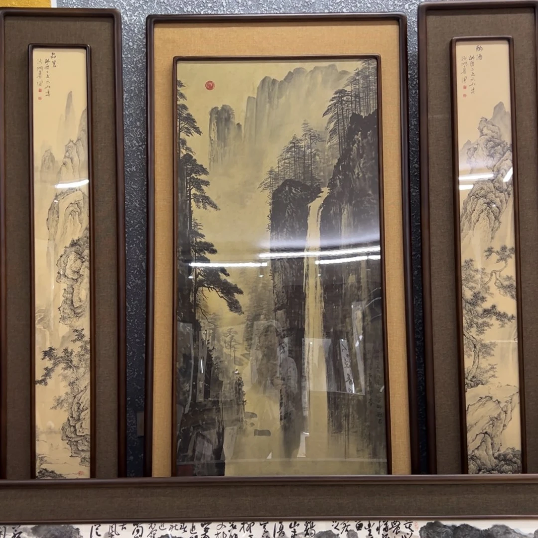 用***3国画亲笔手绘作品